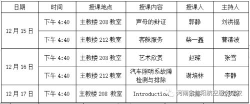 三课竞赛展风采，观摩点评促成长——河南省信阳航空服务学校组织中青年教师“三课”竞赛观摩活动